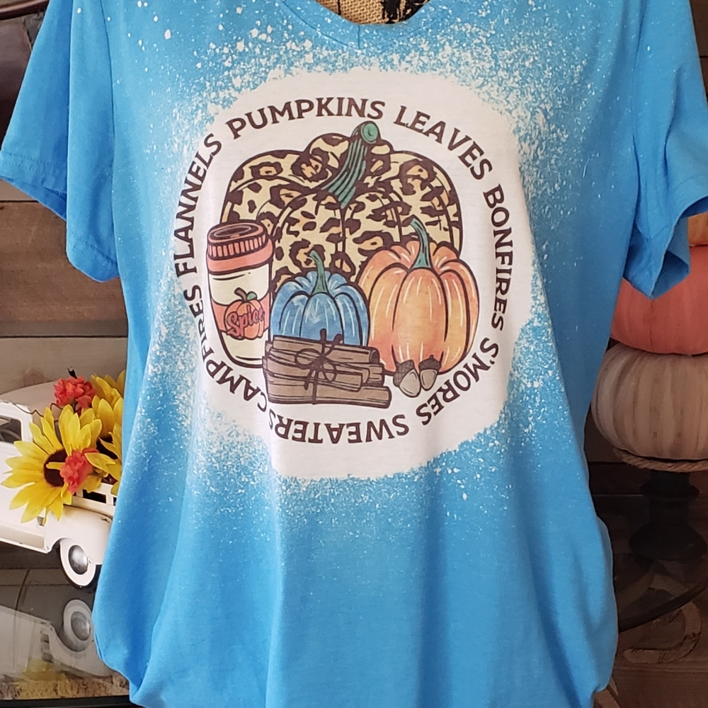 Fall Graphic T-shirts pumpkins